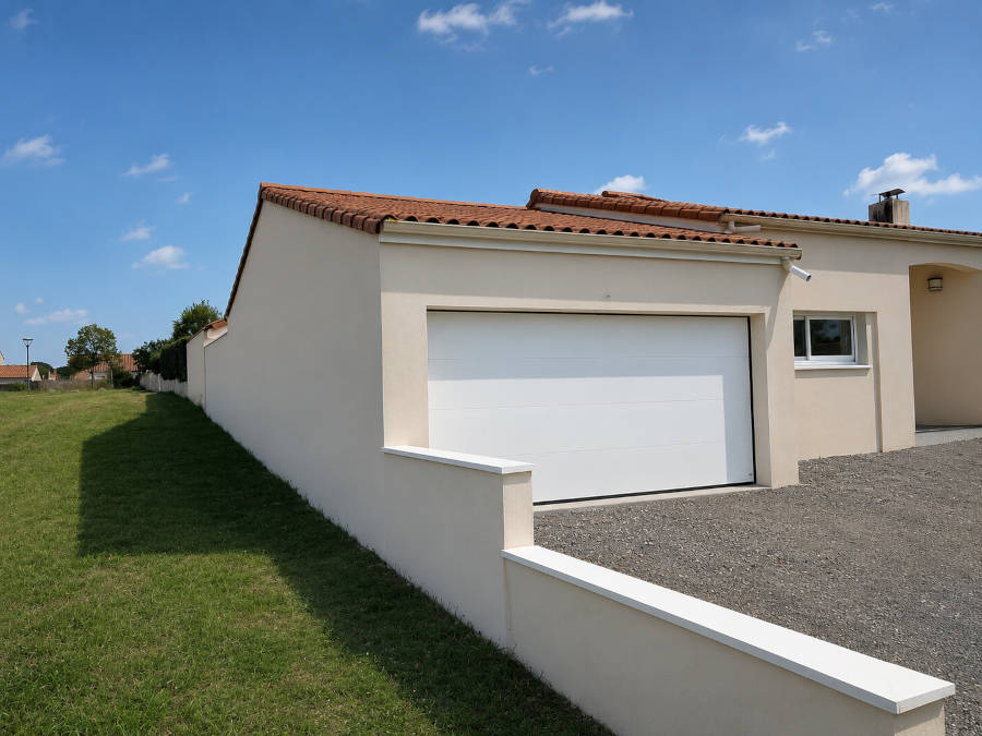BOUTIN Maçonnerie - Garage de maison et murette à pont saint martin