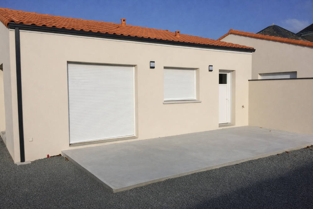 BOUTIN Maçonnerie - Construction d'une terrasse en béton à Rezé