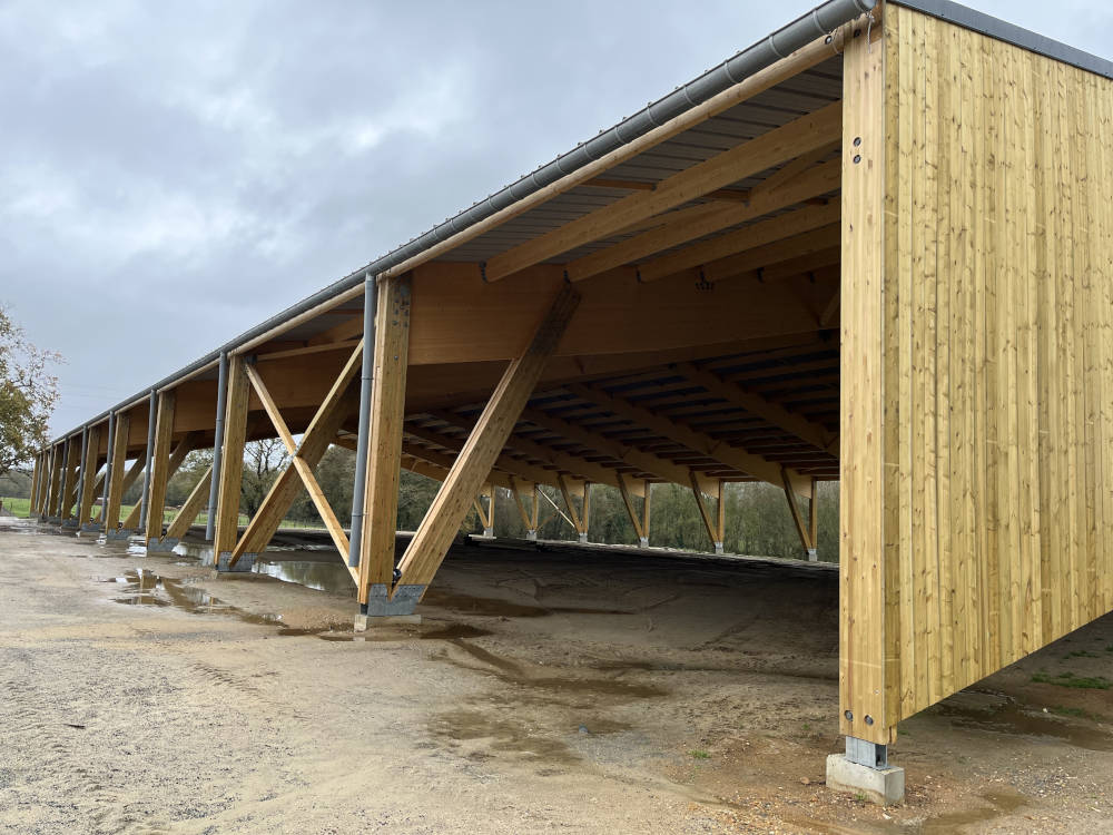 BOUTIN Maçonnerie - Manège pour centre équestre à Saint Philbert de Grand Lieu